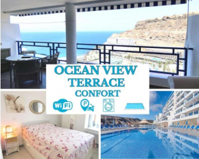 OCEAN TERRACE - Wonderful OCEAN VIEW - POOL - PARKING- WIFI - 10min BEACH - FREE DIGITAL TRAVEL GUIDE